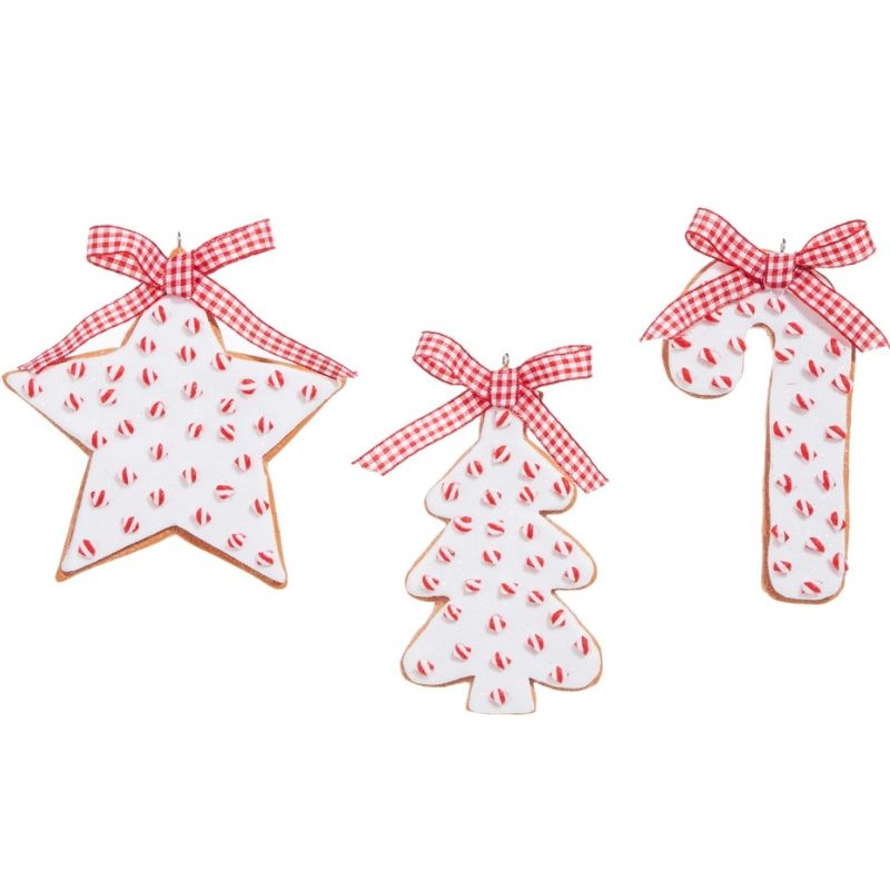Peppermint Sprinkles Cookie Ornament